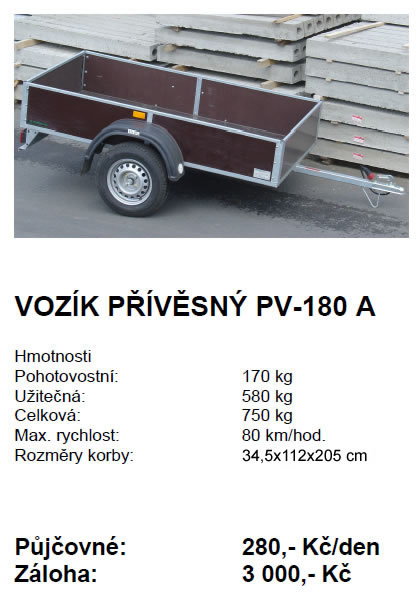 Vozk pvsn PV-180 A